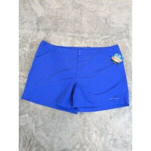 Columbia Women's Blue PFG Omni-Shade Shorts - Size 3X